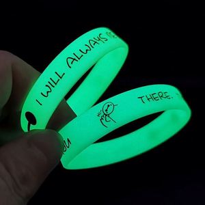 Pulseras Luminosas de Silicona Reciclada para Niños, Personalizadas - Product Image 2
