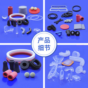 Custom Silicone Products Irregular Parts Food Grade Seals For Industrial Use - Product Image 1