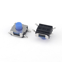 Interrupteur tactile avec bouton en silicone, multi-spécifications, interrupteur à bouton-poussoir momentané 4 broches CMS/à montage traversant