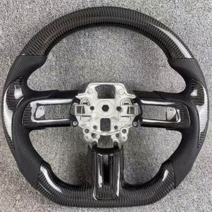 Volante Deportivo de Fibra de Carbono Forjado Tuner, en Oferta, para Ford <span class=keywords><strong>Mustang</strong></span> 2015-2023 GT Shelby, Modificación Personalizada - Product Image 2
