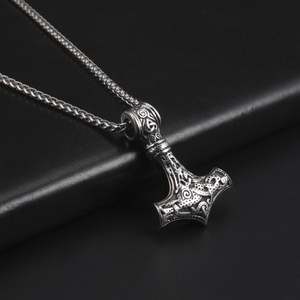Mjolnir <strong>Thor</strong> <strong>Hammer</strong> <strong>Pendant</strong> Never Fade Talisman Amulet Jewelry Viking Necklace Men Accessories Necklace - Product Image 5