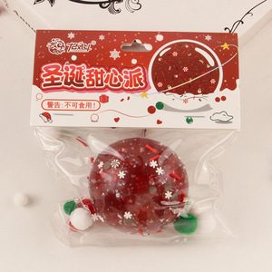Christmas Gel Stress Ball - TPR Squeeze Fidget Toy - Crystal <b>Squishy</b> Decompression Toy for Kids Adults & Christmas Party Favors - Product Image 6