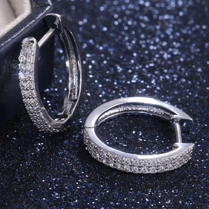 Minimalist Sparkling Earrings for Women Elegant Versatile Daily Fashion Ear Jewelry - Product Image 2