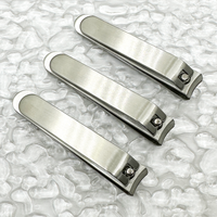 Ensemble de coupe-ongles professionnel en acier inoxydable-Design anti-éclaboussures, poignée ergonomique, vente en gros en vrac pour revendeurs et salons