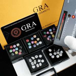 Nuevo Moissanita Suelta de China 2024 al por Mayor, Certificada por Terceros, Corte Brillante, Color D, Claridad VVS, Blanco Brillante - Product Image 2