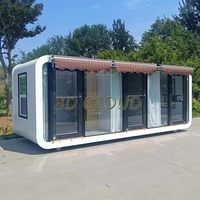 Maisons mobiles modulaires prêtes à l'emploi Petite maison préfabriquée Tinny house préfabriquée hôtel
