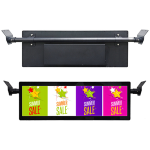 Pantalla de Sistema de Información de pasajeros de barra estirada Lcd TFT de tamaño personalizado Pantalla de monitor de autobús inteligente pantalla colgante de montaje en techo - Product Image 3