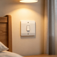 Module d'interrupteur sans fil RF433mhz à bouton-poussoir cinétique facile à installer, 240V, sans batterie, pour Click Mini