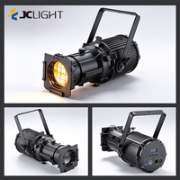 Projecteur Elliptique LED 300W Blanc Chaud + Blanc Froid pour Scène de Théâtre et Studio