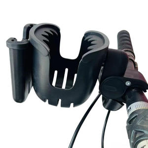 Support de tasse d'eau compact en plastique pour guidon de vélo de montagne, noir, Qt 664978, accessoire de cyclisme - Product Image 2