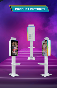 Cabina de Fotos con Espejo Mágico, Espejo Selfie, Cabina de Fotos DSLR, Pantalla Táctil de 21.5 Pulgadas, Impresión de Fotos en Autoservicio, Kiosco Photobooth - Product Image 4
