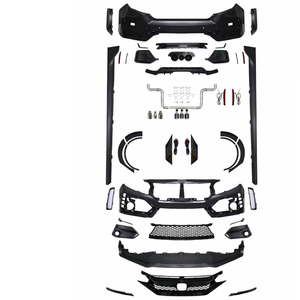 ชุดแต่งสไตล์ Type R สำหรับ <span class=keywords><strong>Civic</strong></span> 2016-2020 รุ่นที่สิบ ชุดแต่งรอบคัน สปอยเลอร์กันชนหน้า ชุดแต่งกันชนหน้า - Product Image 1