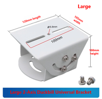 Support de caméra de surveillance semi-fixe à 3 axes en aluminium personnalisé, accessoires de surveillance, support de caméra de sécurité, support de montage de caméra CCTV