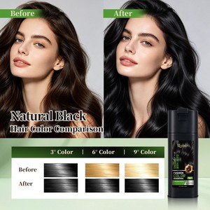 <span class=keywords><strong>ย้อม</strong></span>ผมแบบฟองสบู่ สีดำธรรมชาติ สำหรับปิดผมขาว ใช้งานที่บ้าน - Product Image 4