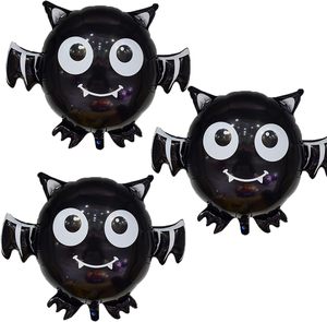 Lot de 3 ballons en aluminium pour Halloween : araignées, squelettes, citrouilles, chauves-souris, sorcières, momies, fantômes – Kit d'arche de décoration pour fête d'anniversaire - Product Image 3
