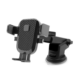 Car Phone Holder Dashboard Suction Cup Auto Clamping Telescopic <b>Rod</b> Mount General Fit <b>Plastic</b> Material - Product Image 2