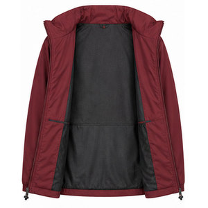 OEM Custom Waterproof Hooded Winter Windbreaker <b>Jacket</b> for <b>Men</b> Plain Dyed Front Logo <b>Casual</b> Style Zipper Closure - Product Image 5