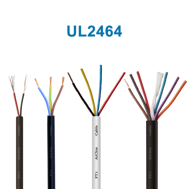 Factory Price UL2464 300V 80°C PVC Insulated Multi-Core Electronic Cable Stranded Copper Wire for Appliances, Cable Electrico