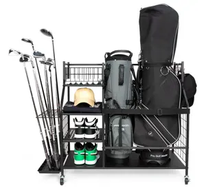 27-Hole Golf Organizer - Freestanding Golf Club Holder Storage