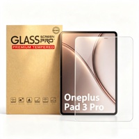 Protection complète de luxe 9H, film protecteur d'écran en verre trempé transparent anti-rayures pour tablette OnePlus Pad 3 4 Pro de 13,2 pouces