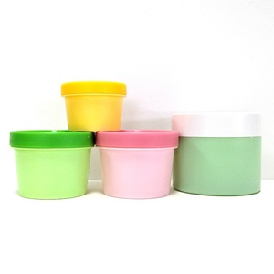 Empty 100ml 200ml 250ml Smooth Face Cream Packaging Hair Mask Containers Skin Cream PP <b>Plastic</b> <b>Jar</b> - Product Image 6