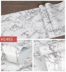 Jinyi Blanc Carrara Marbre Motif Look Peel Stick Étanche Lavable Vinyle PVC pour Comptoir de <span class=keywords><strong>Cuisine</strong></span> Papier Peint Auto-Adhésif - Product Image 4