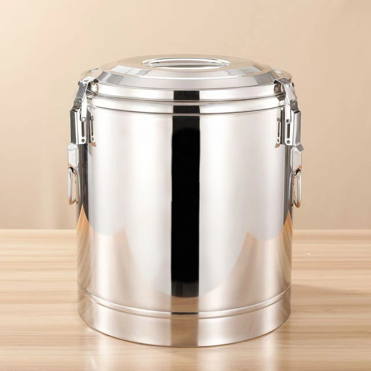 Récipient isotherme extra épais en acier inoxydable 304 (sans robinet)