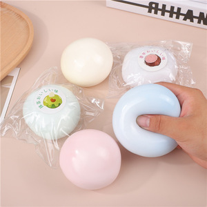 Juguete antiestrés de descompresión de rebote lento, blandito, con textura de piel de nieve, relleno líquido de pastel de luna y daifuku, éxito de ventas transfronterizo - Product Image 4