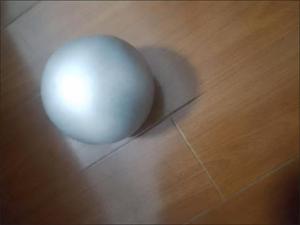 Pallone da <span class=keywords><strong>lancio</strong></span> NO.1 ad alta potenza in acciaio al carbonio zincato, pallone da <span class=keywords><strong>lancio</strong></span> in ferro per esterni, in metallo fuso argentato - Product Image 5