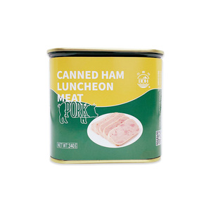 Viande de Porc Salée en Conserve 340g, Viande de Déjeuner, Aliment de Secours en Gros, Durée de Conservation de 3 Ans - Product Image 1