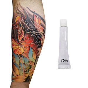 ครีมสักคุณภาพสูงปรับแต่งได้ 10 มล. ผงหมึกสัก 75% สำหรับสีเพิ่มความเข้มสำหรับการสักถาวร - Product Image 4
