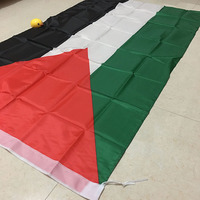 2024 nouvelle usine approvisionnement direct intérieur extérieur personnalisé n'importe quelle taille petit ou grand drapeau National drapeau Palestine