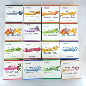 Vente en gros de <span class=keywords><strong>film</strong></span> de boue naturel à base de plantes hydratant de longue durée nourrissant en profondeur nettoyage doux pores rétrécissement éclaircissant la peau - Product Image 4