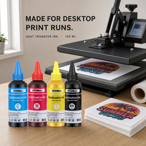 Encre de sublimation par transfert thermique pour imprimante Epson EcoTank série L L8050 L3250, CMYK LC LM, 70 ml, 100 ml - Product Image 1