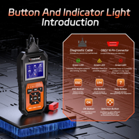 Herramientas de Diagnóstico Automotriz Profesionales para Todos los Autos, Escáner Konnwei KW480, Escáner OBD2 de Sistema Completo para BMW con Reinicio de Aceite y EPB