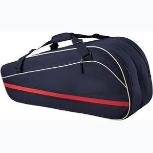 Échantillon gratuit Sac à dos de tennis professionnel portable avec compartiment à chaussures Sac de sport pour raquettes Sac à bandoulière imperméable - Product Image 1