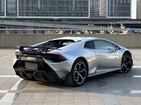 Accessoires automobiles Kit de carrosserie en fibre de carbone sèche Pièces automobiles Couvercle de moteur arrière pour Lamborghini Huracan Améliorations Tecnica