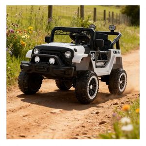 Voiture électrique pour enfants, véhicule à batterie avec musique, lumières et télécommande, modèle 2025, aventure en plein air - Product Image 1