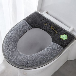 Ménage Lavable Siège de Toilette Rembourré Multifonction Moderne Salle De Bain Couverture De Nettoyage - Product Image 6