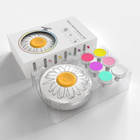 Coupe-ongles électrique portable pour bébé, 6 têtes, rechargeable par USB, kit de manucure pour nouveau-né, nourrisson, tout-petit, kit de toilettage sûr