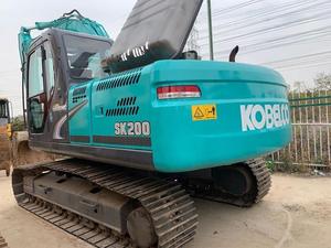 KOBELCO SK200-8 <b>Green</b> Hydraulic Crawler Excavator Used Good Condition Japan Secondhand Digger Engine Gear PLC Similar Models - Product Image 6