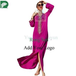 Long Sleeve Yellow Color <strong>Cabaya</strong> Women Muslim Dress Elegant Dubai Modest Long Hooded Gowns Evening Dresses - Product Image 2