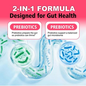 High Quality OEM Prebiotic <b>Probiotic</b> Capsules 20 Billion CFU Support Gut Health Digestion and Immune Function Capsules - Product Image 4