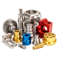 Servicios de Mecanizado CNC de Precisión Personalizados de 5 Ejes, Anodizado para Mecanizado, Torneado de Metales, Fresado de Aluminio y Acero Inoxidable