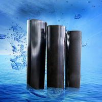 Géomembrane HDPE à surface lisse, anti-infiltration, imperméable, pour bassin à poissons, décharge sanitaire, piscine à biogaz, réservoir, épaisseur 1 mm