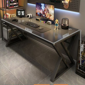 Atlantic meja Gaming komputer desain mewah dengan sampel gratis meja Gaming kayu Anggaran terbaik - Product Image 6