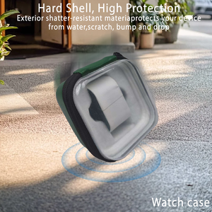 Nueva caja de almacenamiento de reloj transparente personalizada de EVA, caja de almacenamiento de protección impermeable, conveniente de llevar - Product Image 3