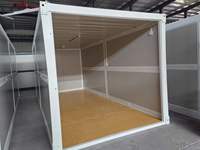 Maison conteneur préfabriquée pliable, bureau temporaire, hébergement, entrepôt, atelier