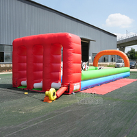 Jeux gonflables Team Building Ultimate Outdoor Entertainment Carnaval Games Gonflable Pony Hop Racing pour les événements de Team Building