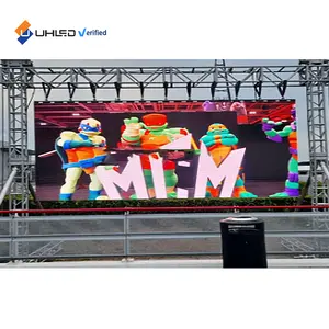 Outdoor high refresh stage rental screen large LED video wall 500 * 500mm advertising rental display screen detachable panel